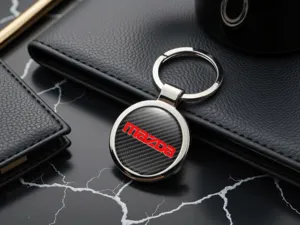 Mazda Schlüsselringe Herren Minimal Edelstahl